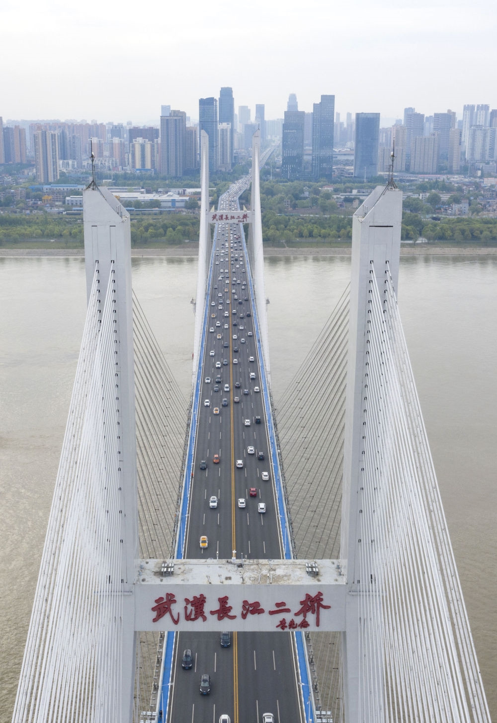 武汉长江第二大桥图片