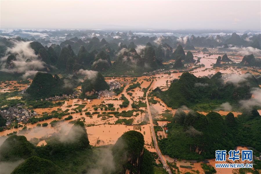 （环境）（1）持续强降雨造成广西超32万人受灾