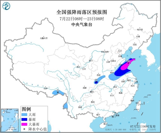 暴雨黄色预警四川等9省区市有大到暴雨山东局地大暴雨 资讯频道 51网